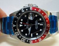 ROLEX REPLICA GMT-MASTER II Red and Black Bezel - Watch